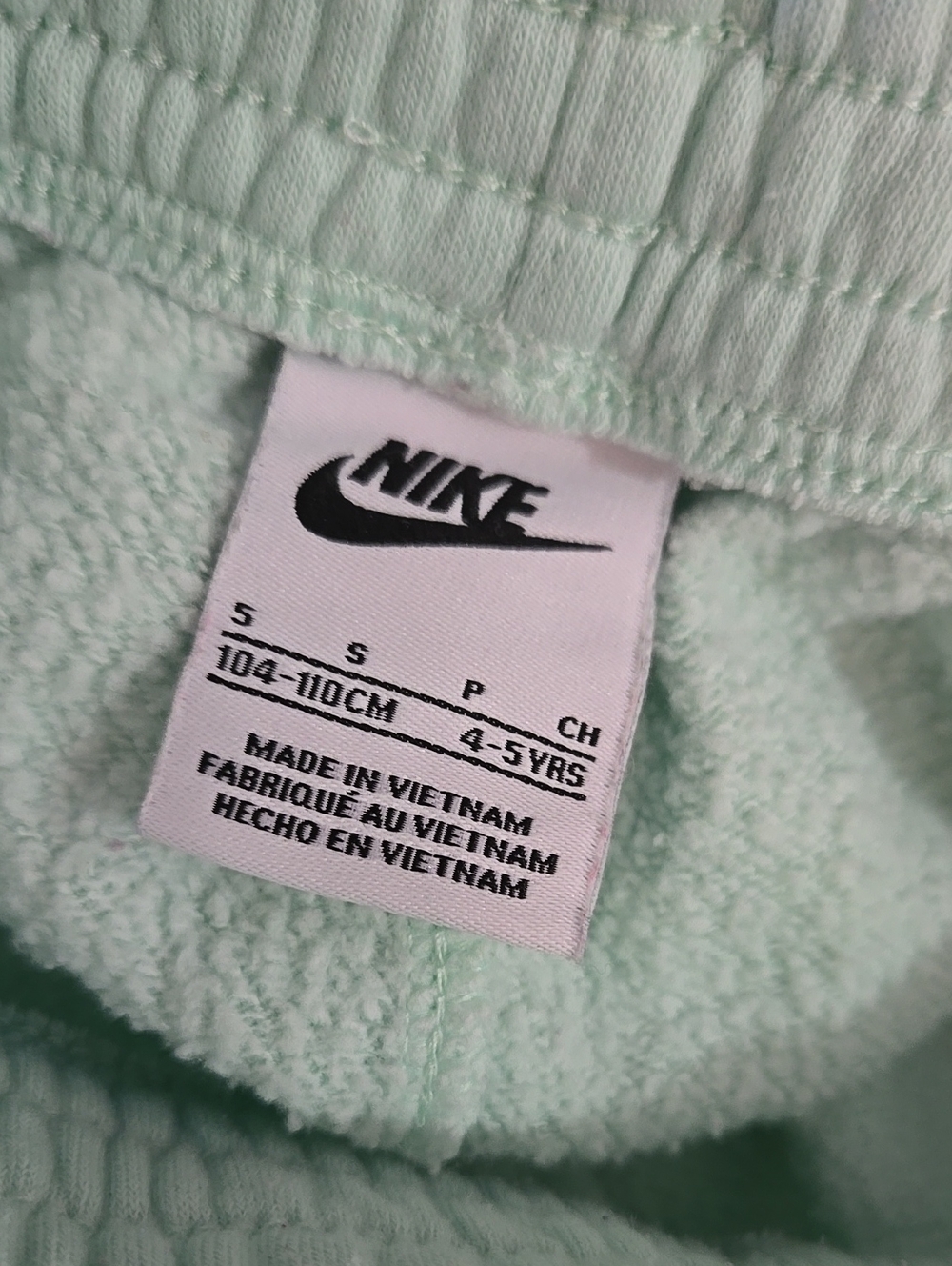 Girls' Size 5 Nike Mint GreenHoodie & Jogger Set - Picture 6 of 7